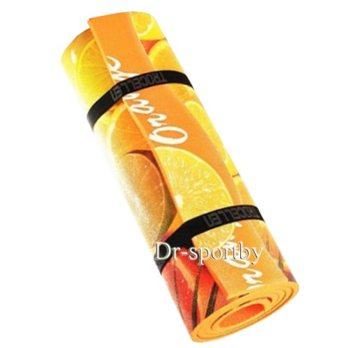 Коврик (пенка) гимнастический/туристический 12*0.55L1.8  Апельсин